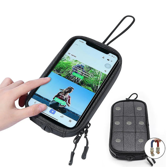Motorcycle Tank Bag – Magnetic Phone Holder