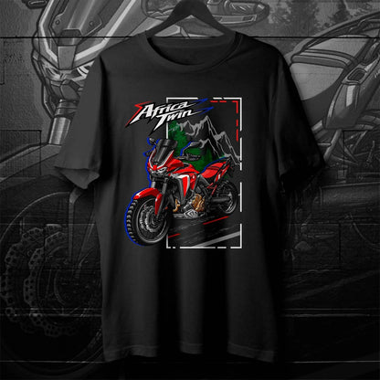 Africa Twin Motorcycle Rider T-Shirt 