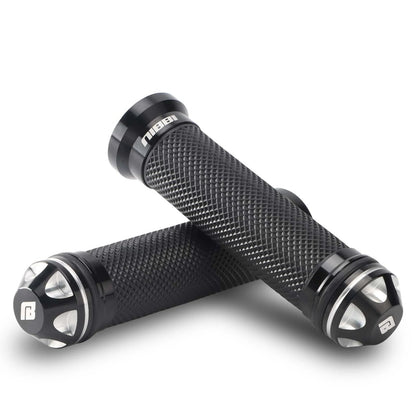 CNC Rubber Gel Handle Grips for Motorcycle 