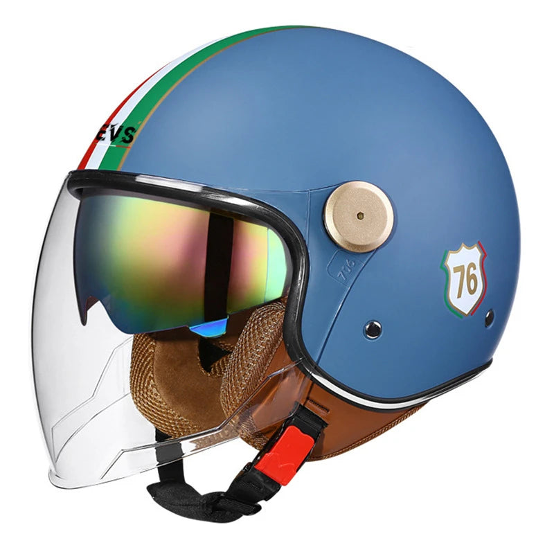 Open Half Helmet Retro 