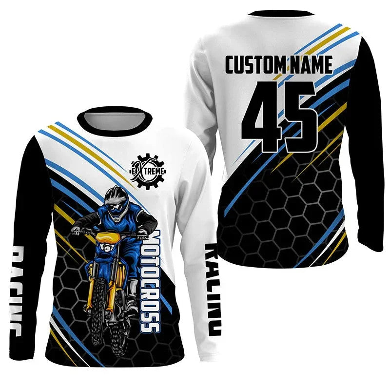 Riding Race Motorcycle Long Shirt