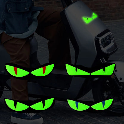 Glowing Monster Eye Decals