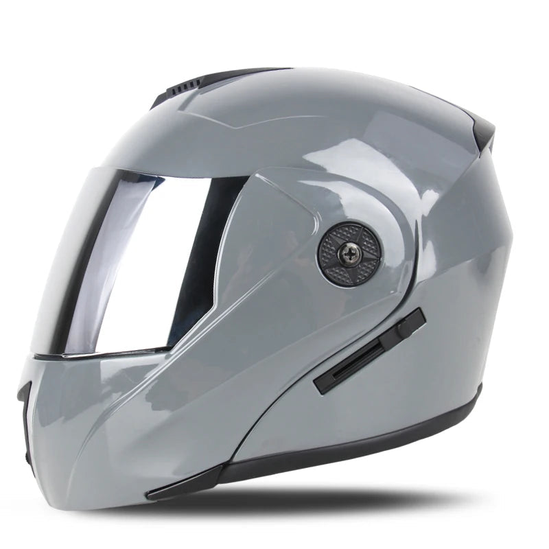 Racing Motobiker Flip-Up Helmet 