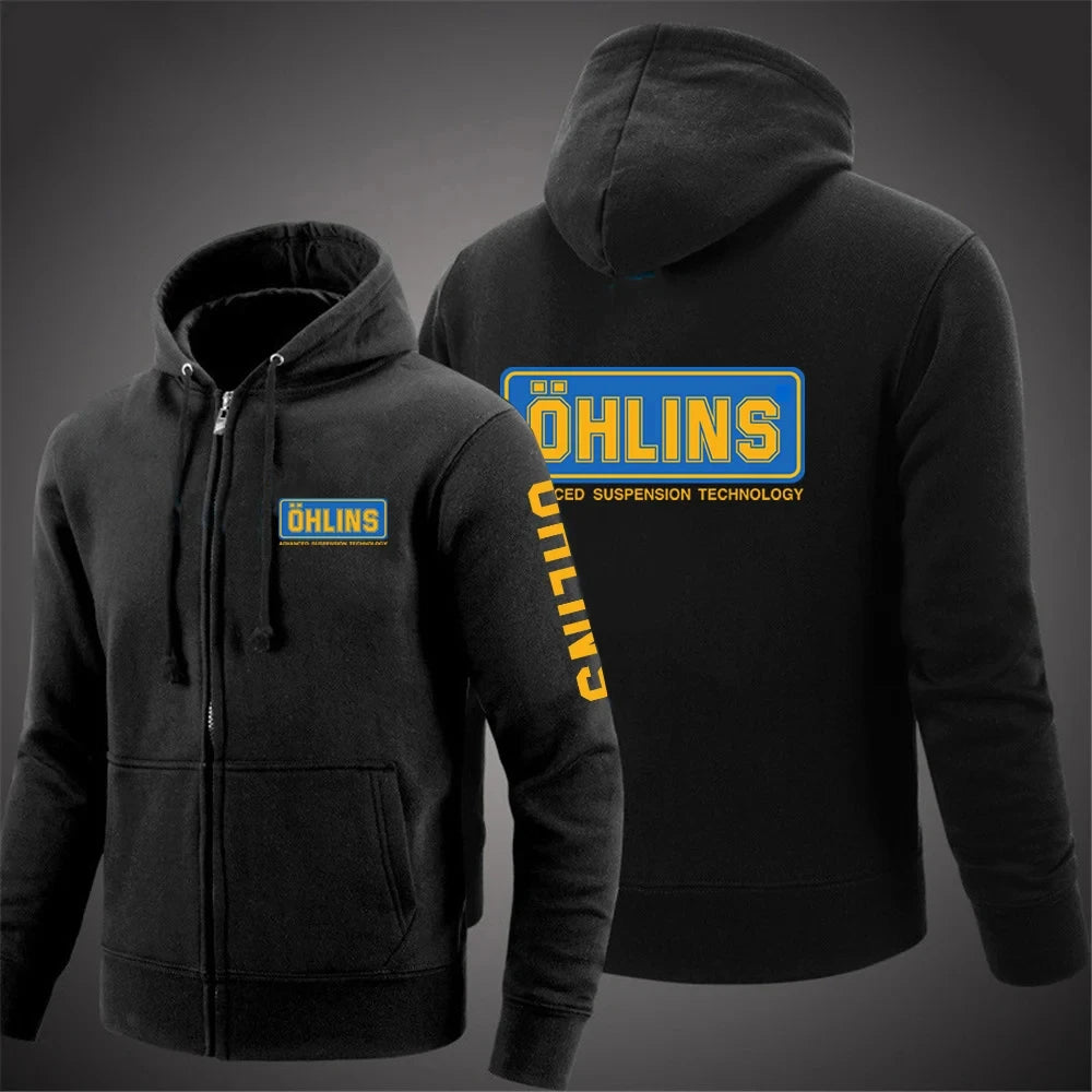 Ohlins Men’s Zipper Hooded Jacket 