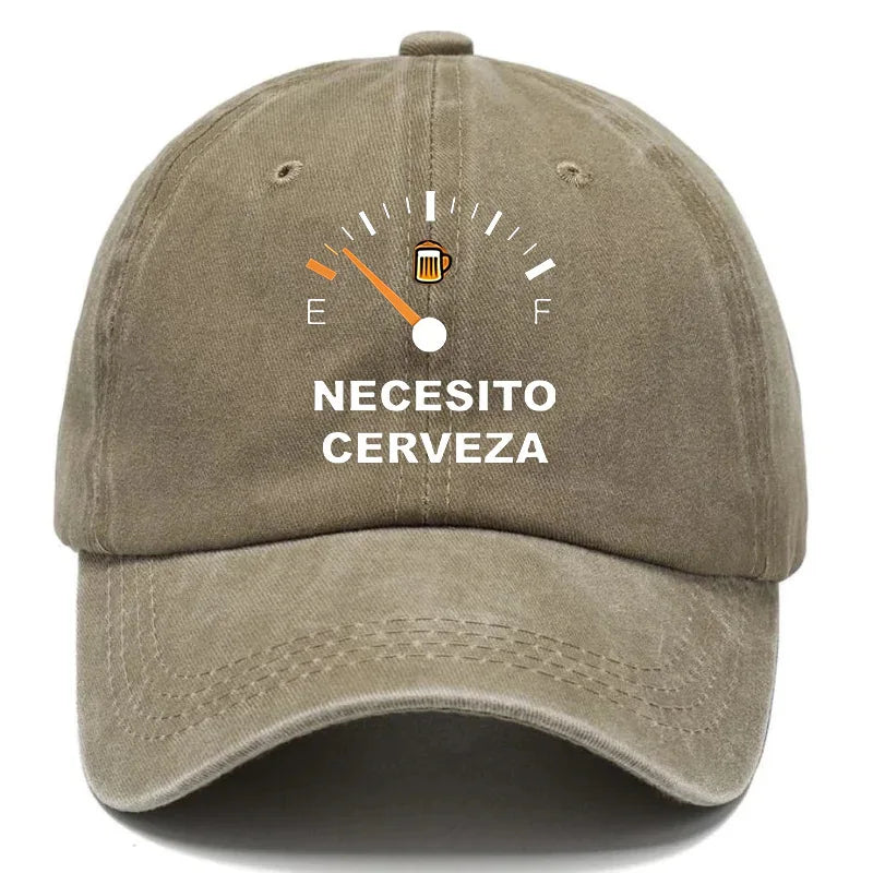 Necesito Cerveza Gorra