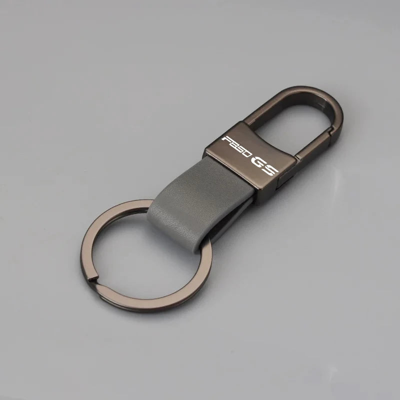 F850 GS Leather Keyring 