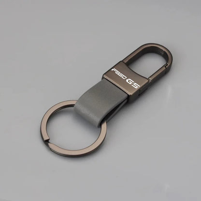 F850 GS Leather Keyring 
