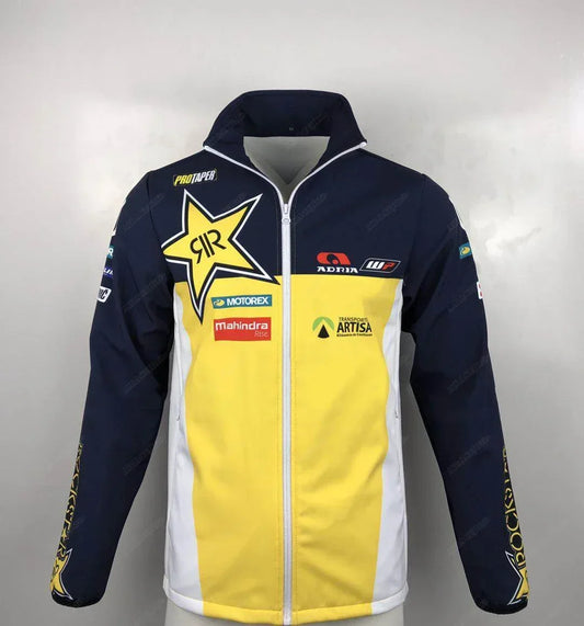 Motocross Zip Fleece Racing Jacket 