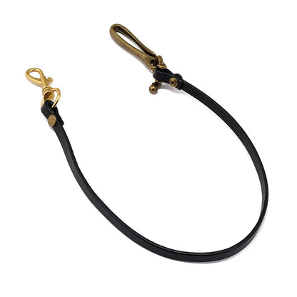 Genuine Leather Keyring for Motorcyclists
