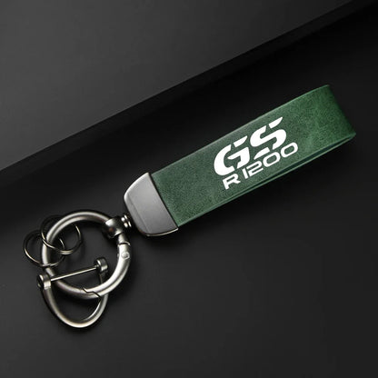 GS R1200 Leather Keychain 