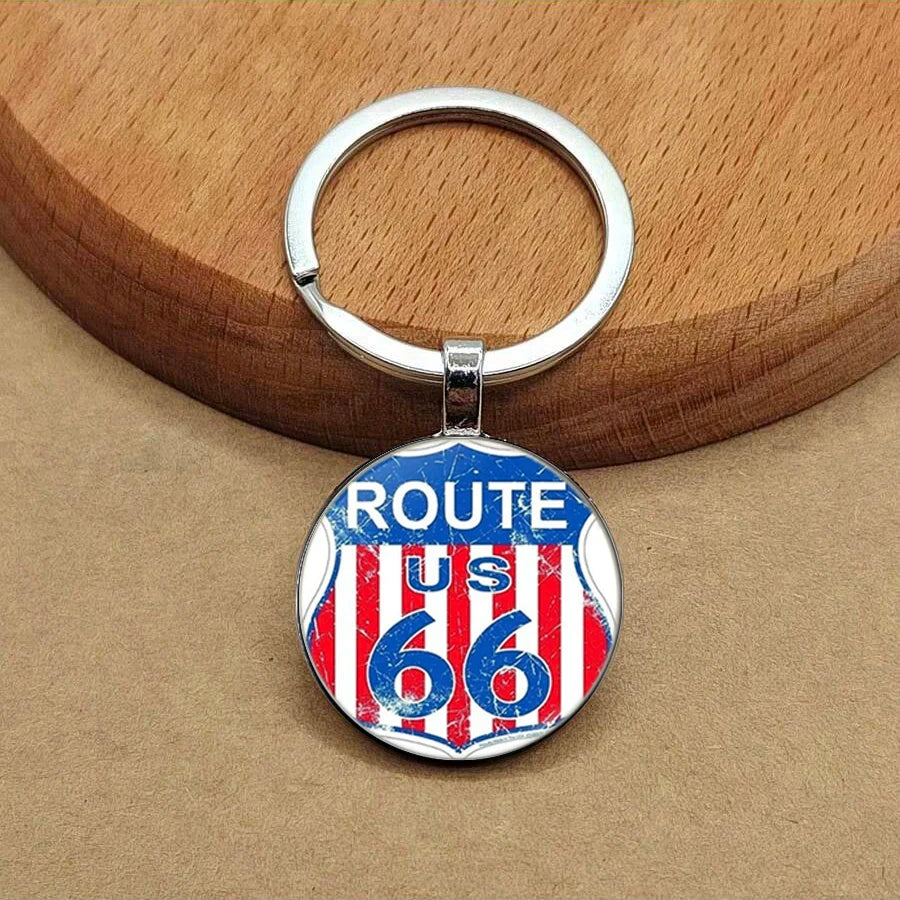 Route 66 Keychain 