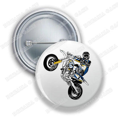 Motocross Dirt Bike Pin