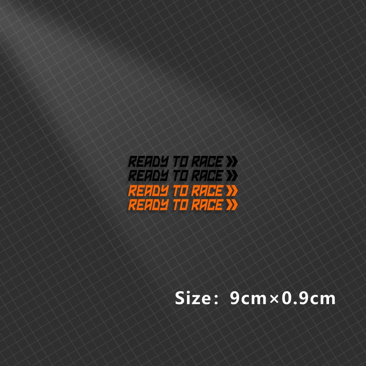 Ready to Race Motorbike Sticker 
