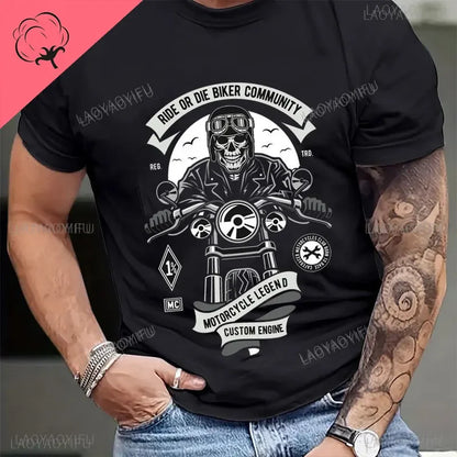 Old Biker & Live to Ride Shirts 