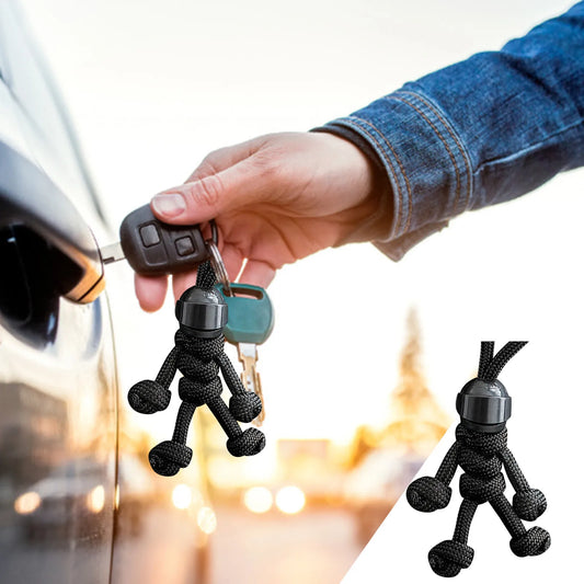 Paracord Biker Keychain 