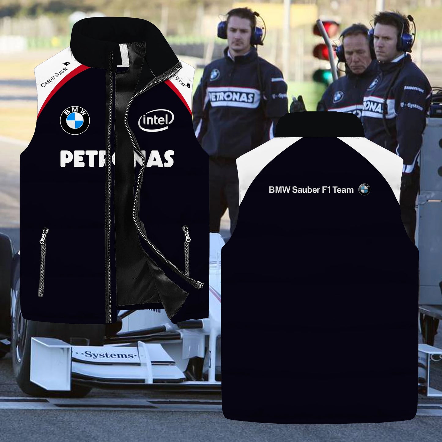 Motorcyclist Printed Vest for Men