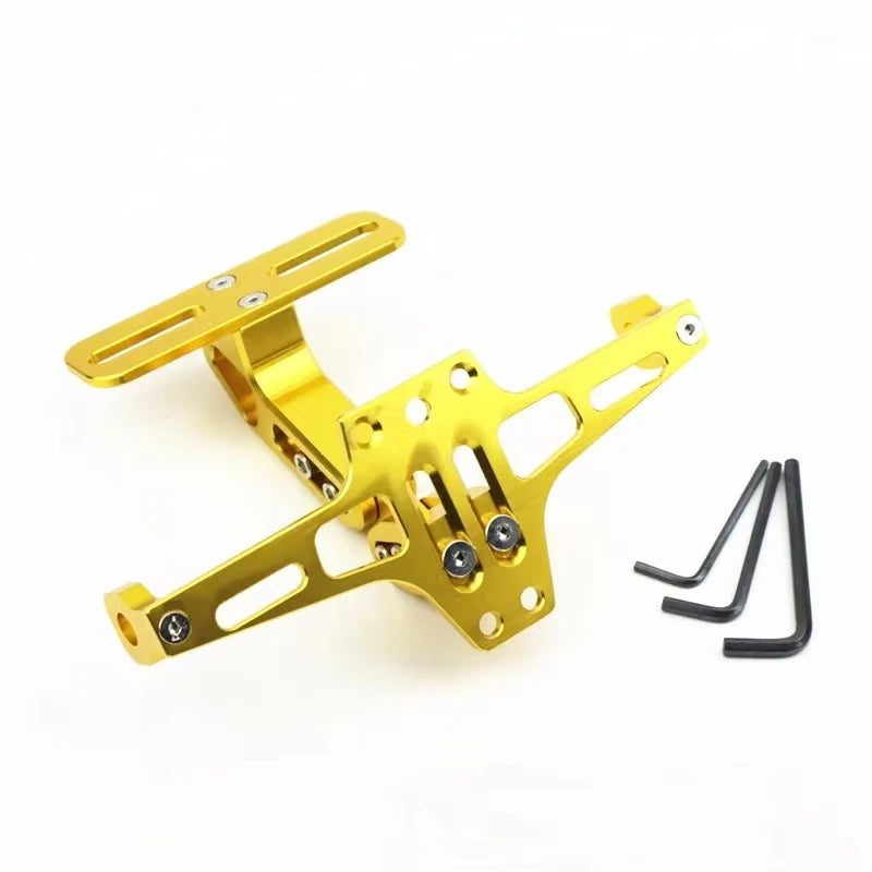 Adjustable Motorcycle License Plate Bracket 