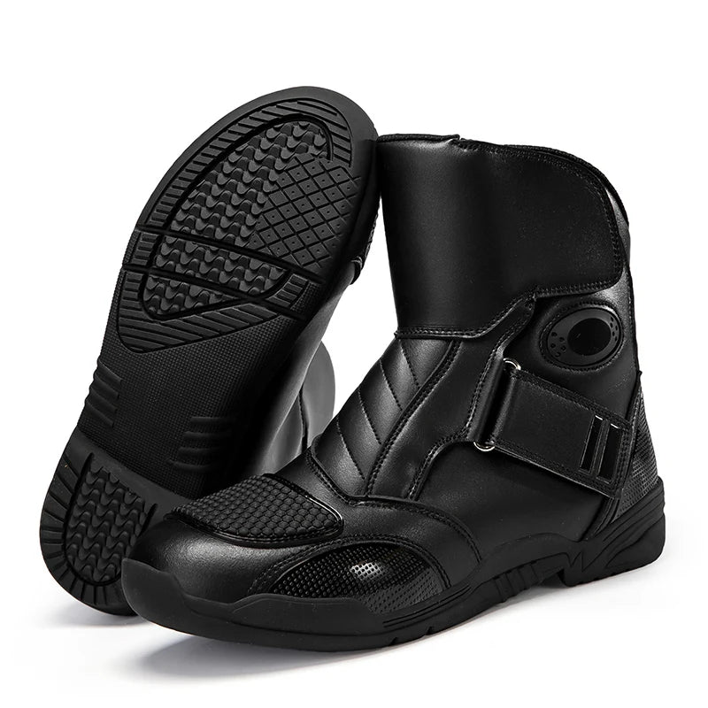 Men’s Protective Motorcycle Riding Boots 