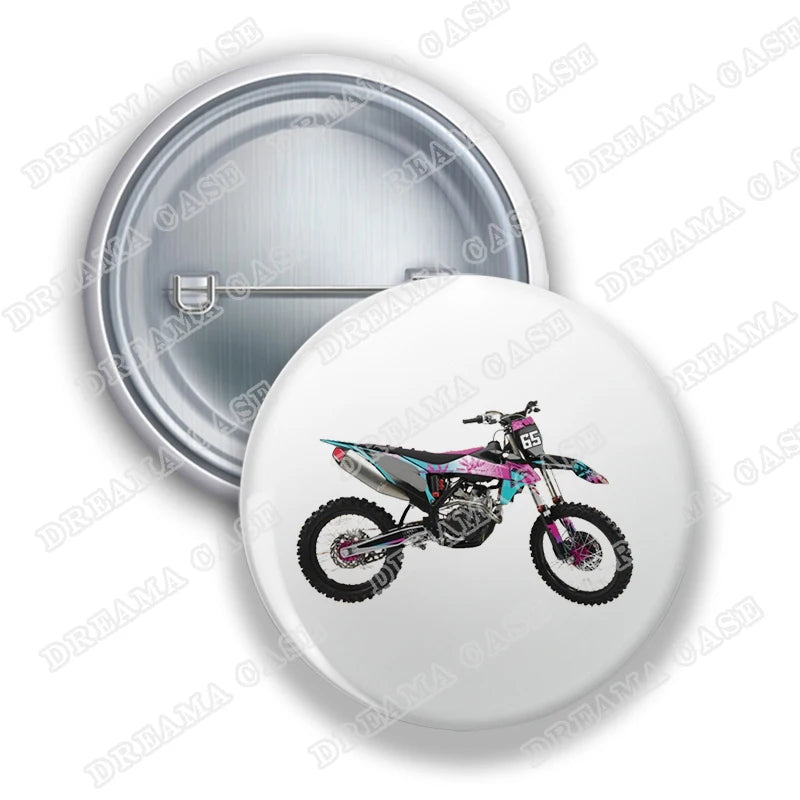 Motocross Dirt Bike Pin