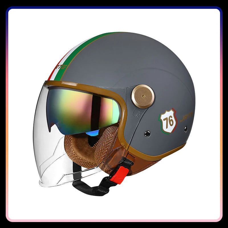 High Quality Retro Open Face Helmet 
