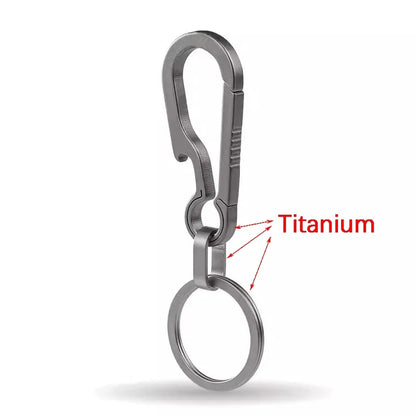 Titanium Alloy Keychain