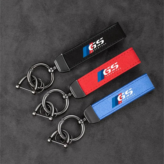 GS Adventure Suede Keychain 