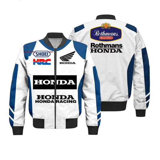 Chaqueta de moto HRC gruesa para hombre 