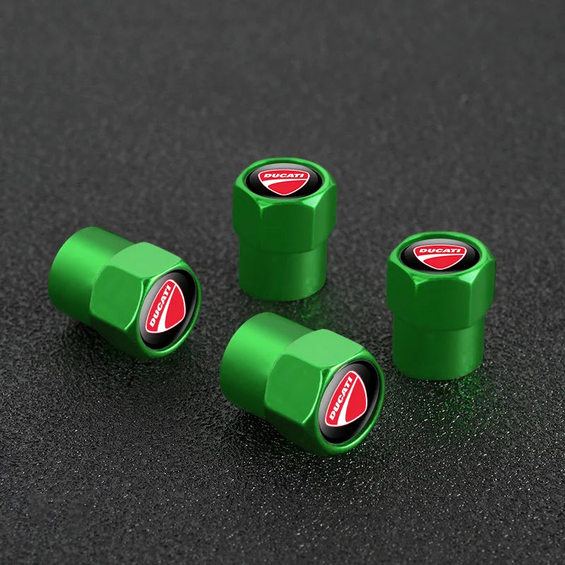 Ensemble de bouchons de valve de pneu en aluminium