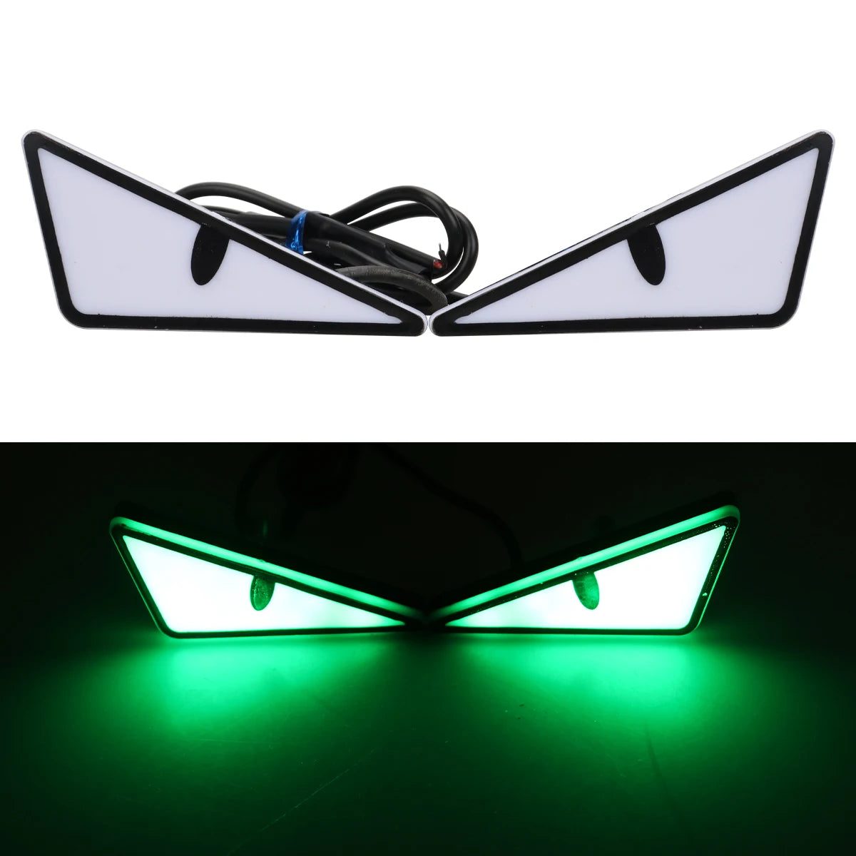 2Pcs Motorcycle LED Demon Eye 