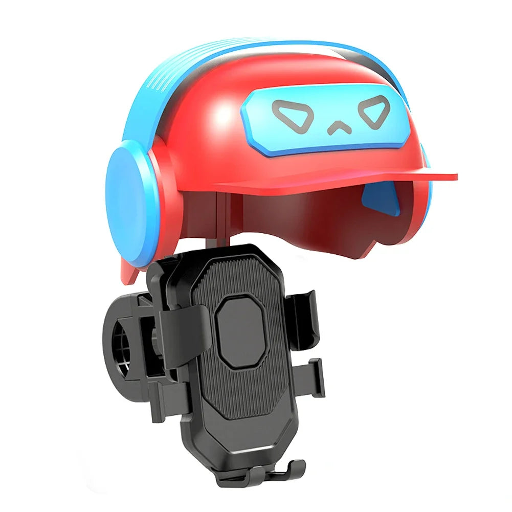 Cute Helmet Mobile Phone Holder