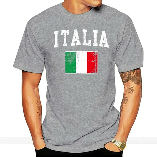 Vintage Italia Flag T-Shirt 