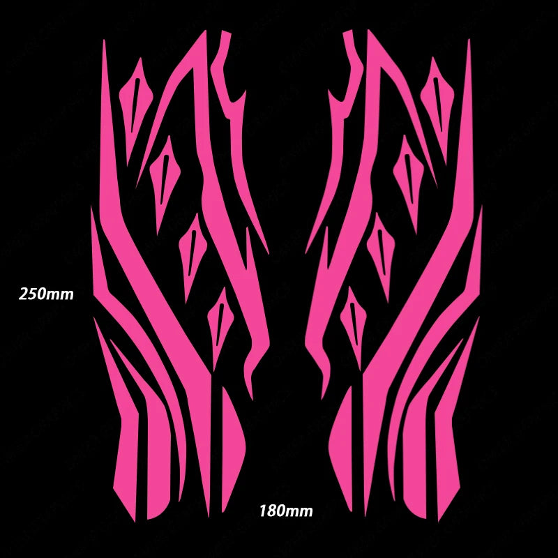 Motorcycle Helmet Vinyl Sticker