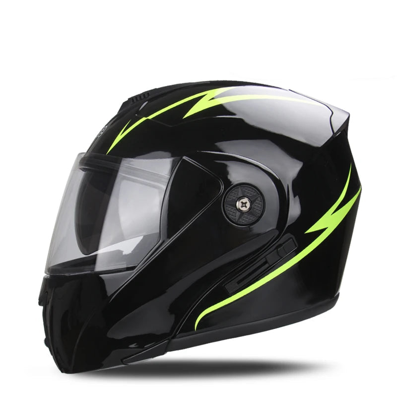 Modular Flip Helmet with Double Lens