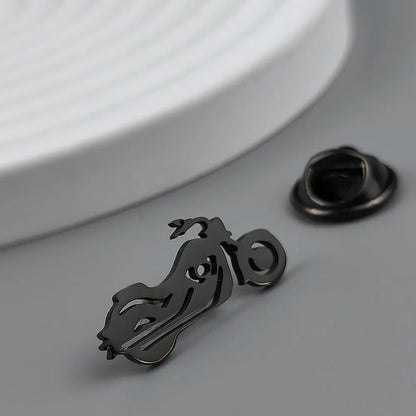 Motorcycle Brooch Pin 
