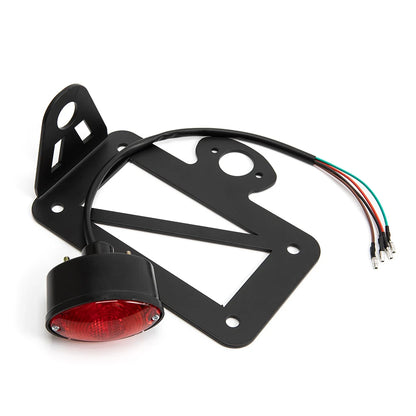 Universal Motorcycle License Plate Holder with LED 