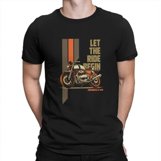 Let the Ride Begin Motorcycle T-Shirt 