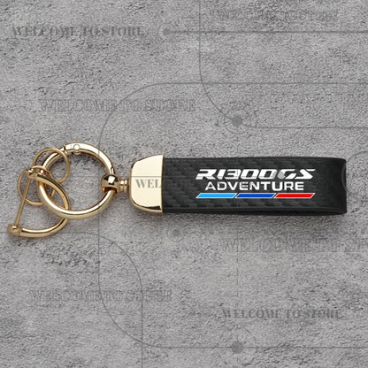 R1300 GS Leather Keychain 