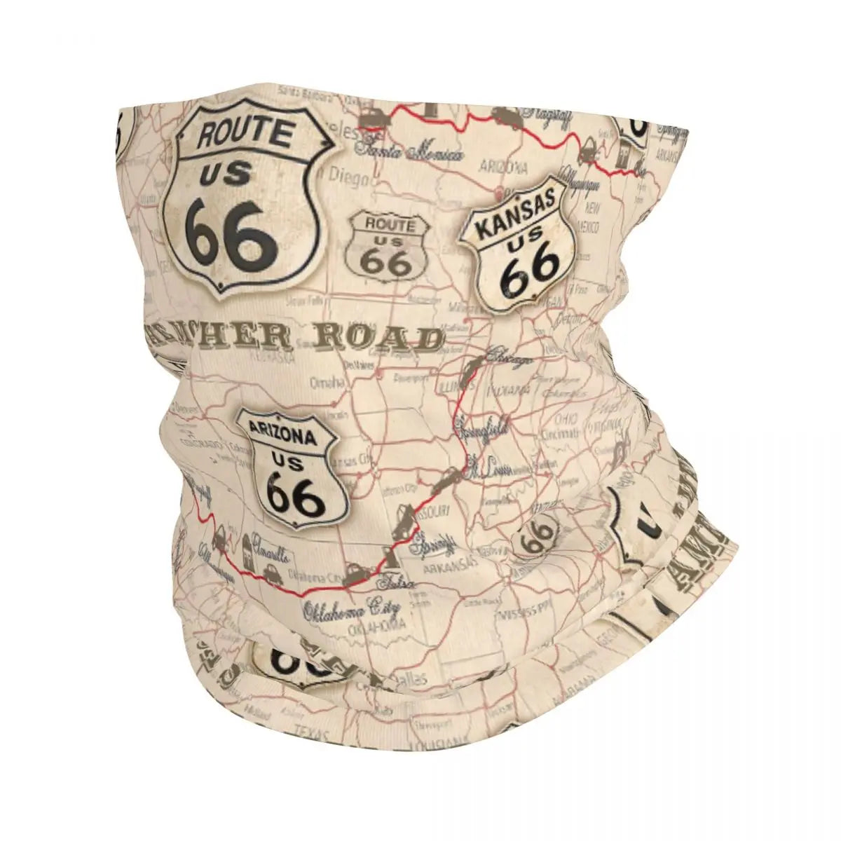 Route 66 Bandana Neck 