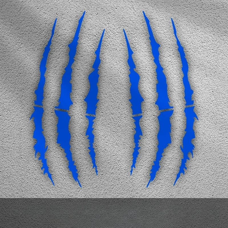 3D Claw Scratch Decal Stickers 