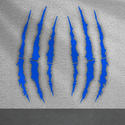 3D Claw Scratch Decal Stickers 