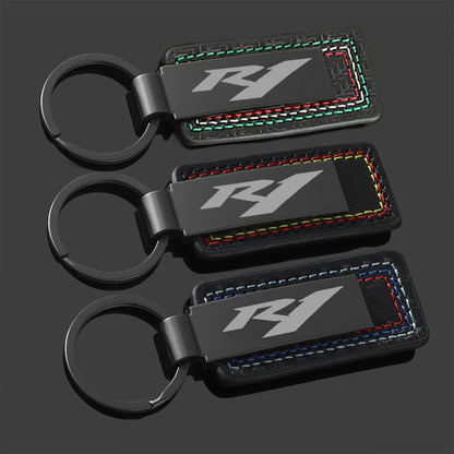 R1 Suede Keychain 