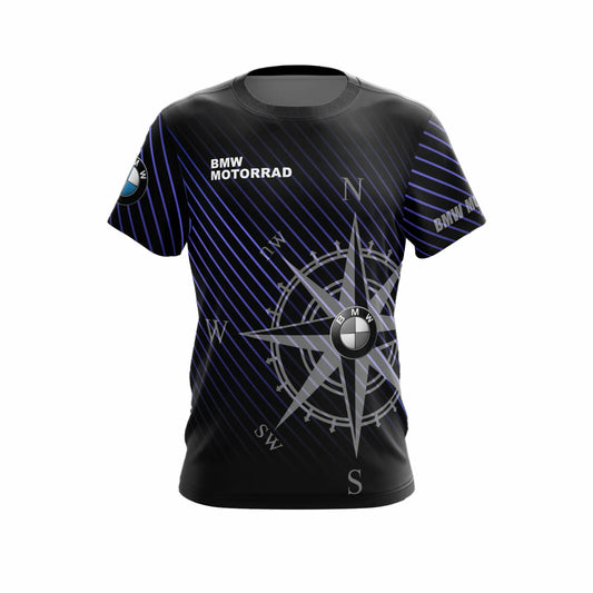 Motorrad Compass Full Print T-Shirt