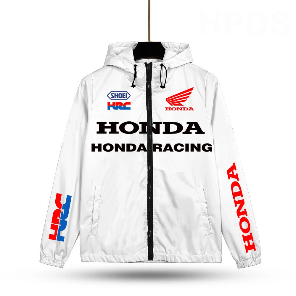 HRC Racing Mantel mit durchgehendem Reißverschluss 