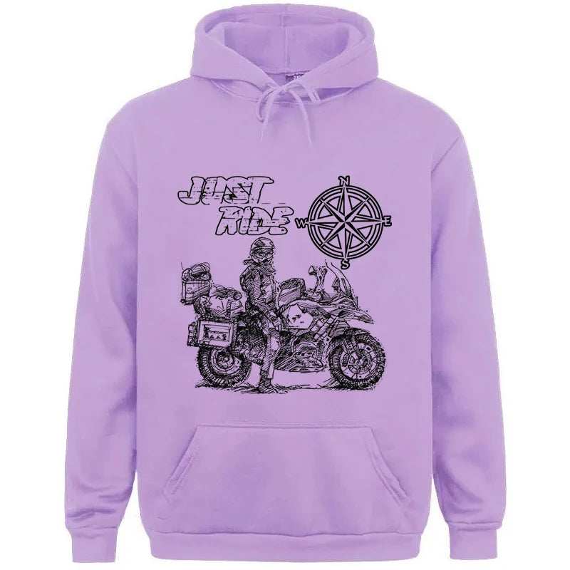 Just Ride Unisex Hoodie 