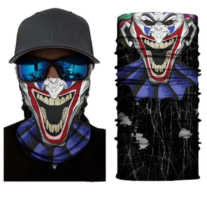 3D Ghost Skull Bandana 
