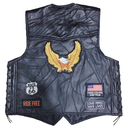 Live to Ride Leather Vest