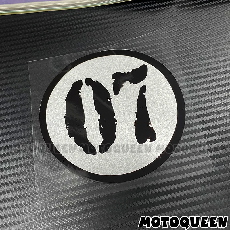 Cafe Racer Number Decals