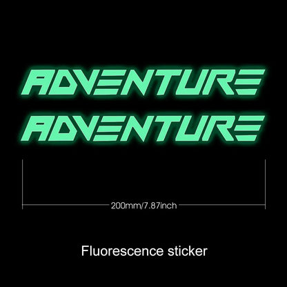 ملصقات مغامرة دراجة نارية