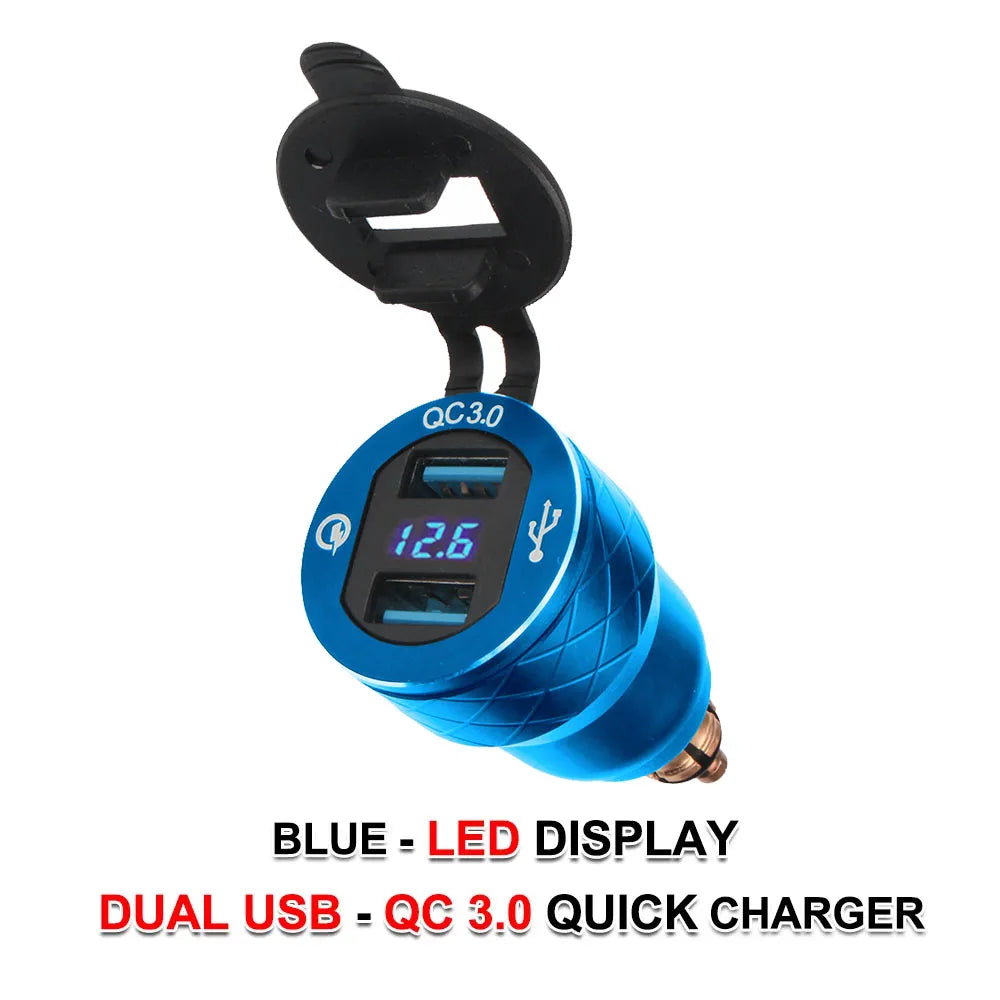Motorcycle USB Charger rapide 