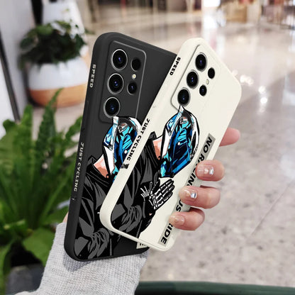 Custodia da samsung in moto in sella 